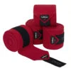 Bandages LeMieux Luxury Middenrood -Paardenbenodigdheden Winkel bandages lemieux luxury middenrood 1500x1500 132778