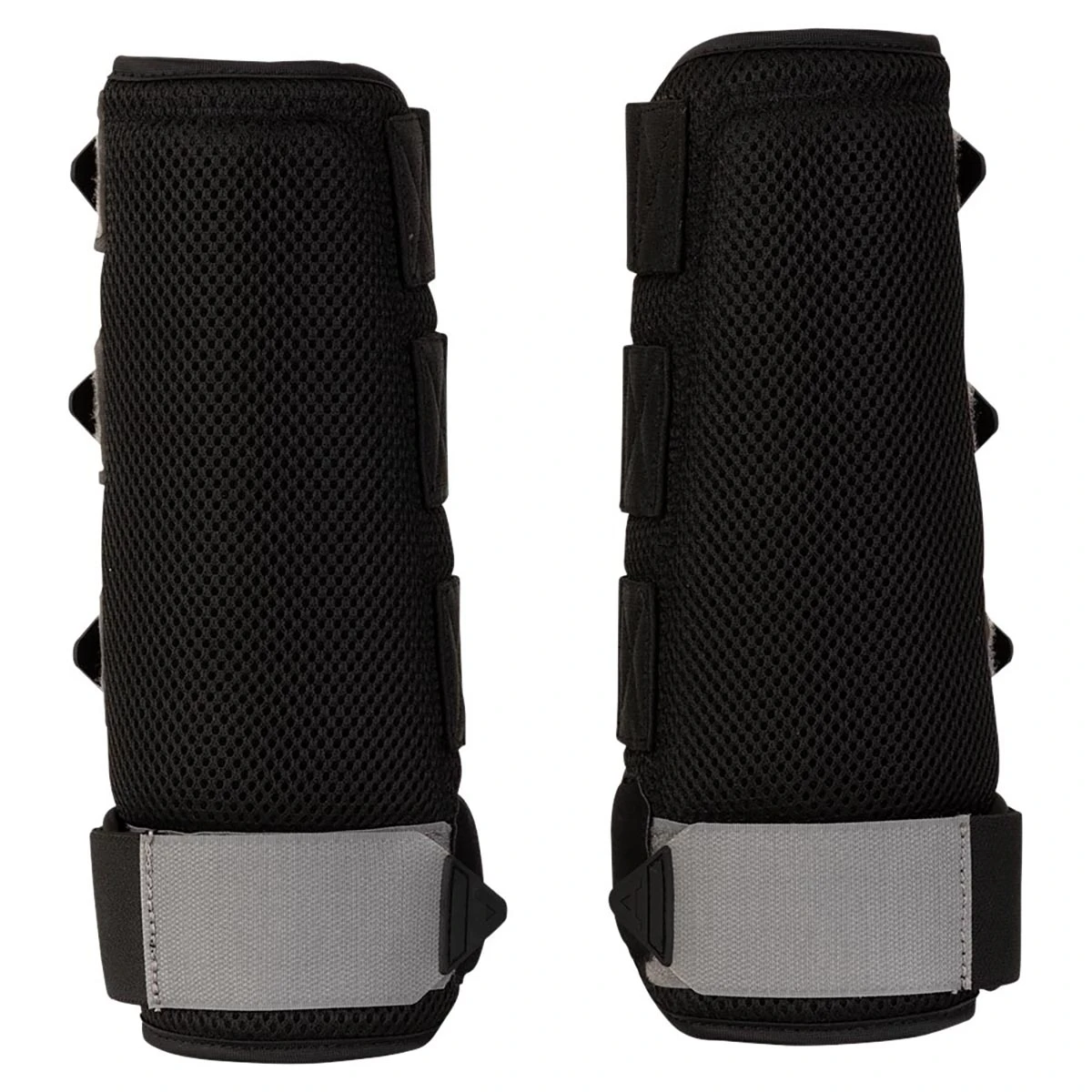 Beenbeschermers Anky 3D Mesh Zwart-grijs 4 Beenbeschermers Anky 3D Mesh Zwart-grijs - Afbeelding 2