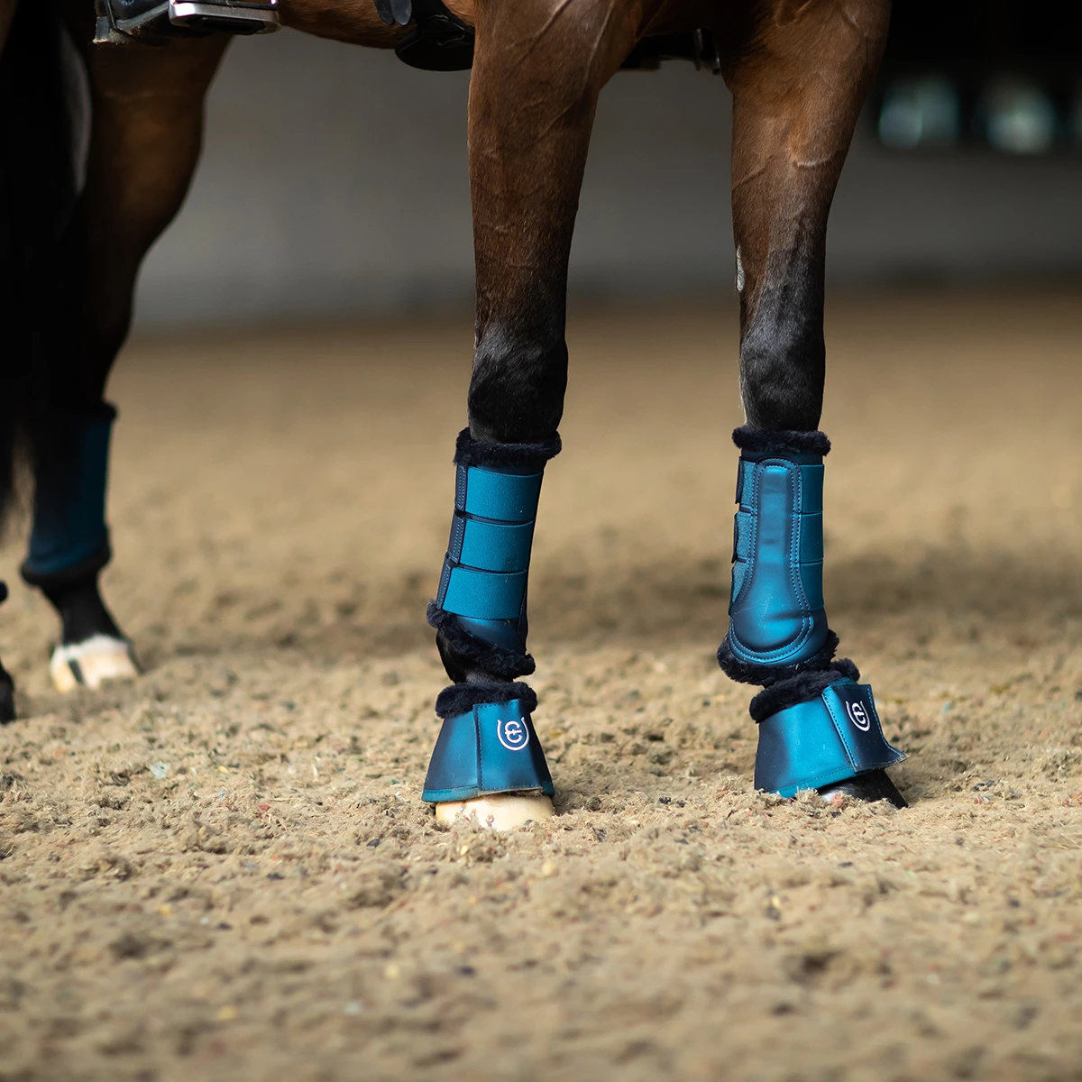 Beenbeschermers Equestrian Stockholm Blue Meadow Blauw 7 Beenbeschermers Equestrian Stockholm Blue Meadow Blauw - Afbeelding 5