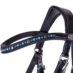 Bitloos Hoofdstel QHP Thunderbolt Black-blue 9 Bitloos Hoofdstel QHP Thunderbolt Black-blue -Paardenbenodigdheden Winkel bitloos hoofdstel qhp thunderbolt black blue 1500x1500 185556
