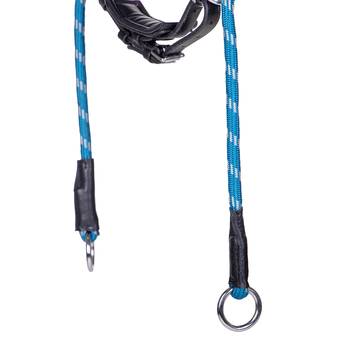 Bitloos Hoofdstel QHP Thunderbolt Black-blue 7 Bitloos Hoofdstel QHP Thunderbolt Black-blue - Afbeelding 5