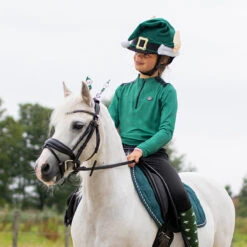 Cap Cover QHP Kerst Groen -Paardenbenodigdheden Winkel cap cover qhp kerst groen 1500x1500 148478