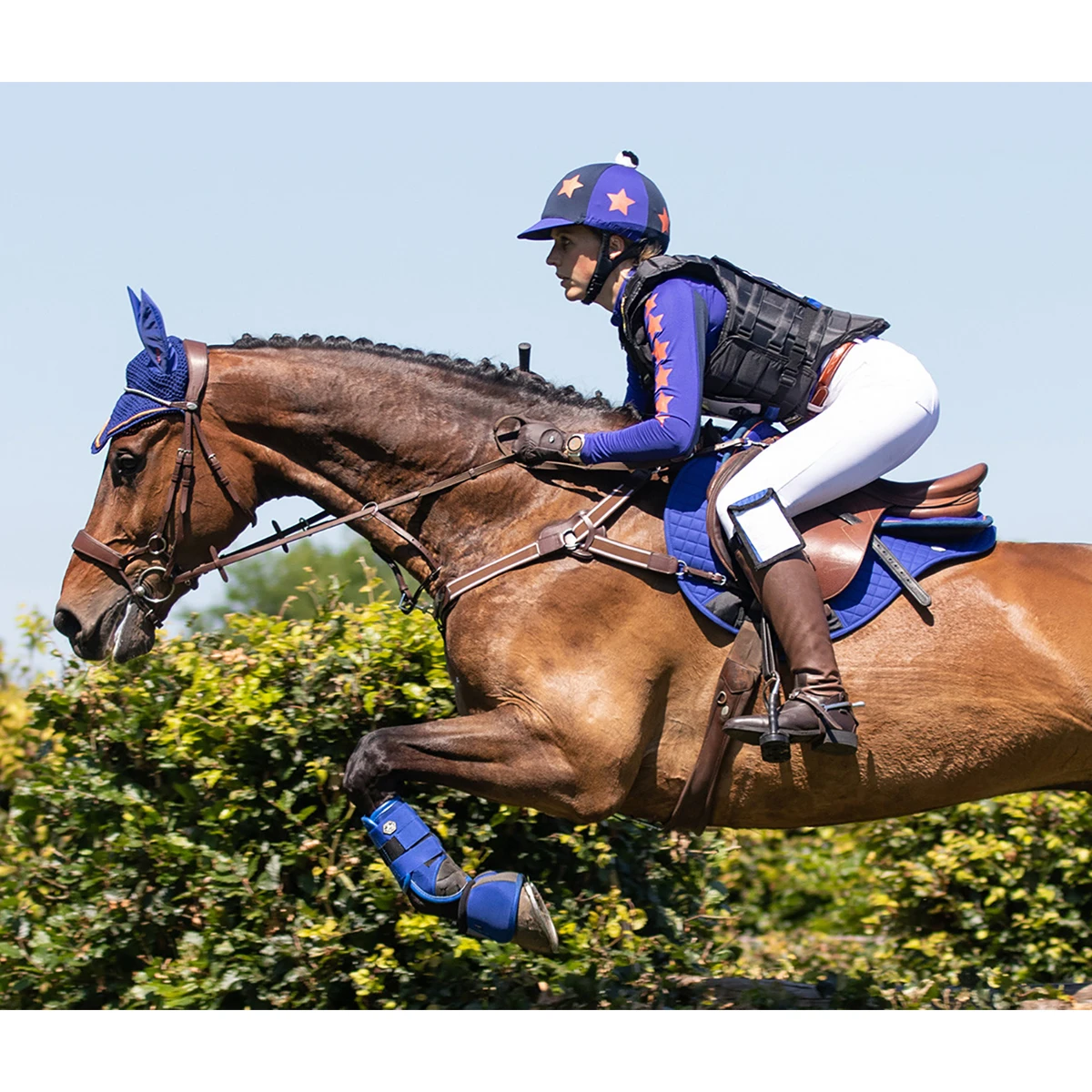 Cap Cover QHP Vegas Donkerroze 5 Cap Cover QHP Vegas Donkerroze - Afbeelding 3