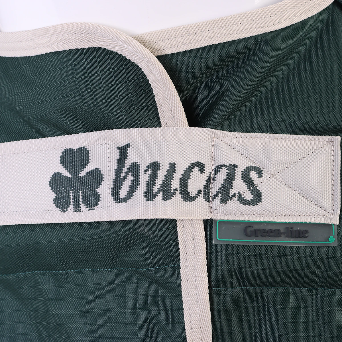 Deken Bucas Green Line 300gr Donkergroen-bruin 5 Deken Bucas Green Line 300gr Donkergroen-bruin - Afbeelding 3