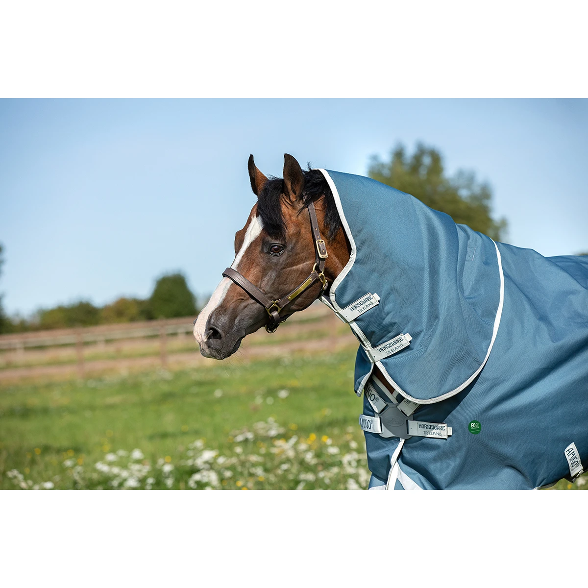 Deken Horseware Amigo Ameco 12 Plus Turnout 0gr Donkergrijs 4 Deken Horseware Amigo Ameco 12 Plus Turnout 0gr Donkergrijs - Afbeelding 2