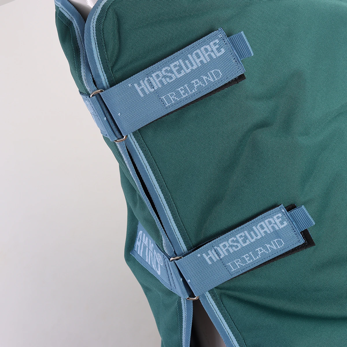 Deken Horseware Amigo Bravo 1200D Plus 100gr Disc Groen 5 Deken Horseware Amigo Bravo 1200D Plus 100gr Disc Groen - Afbeelding 3