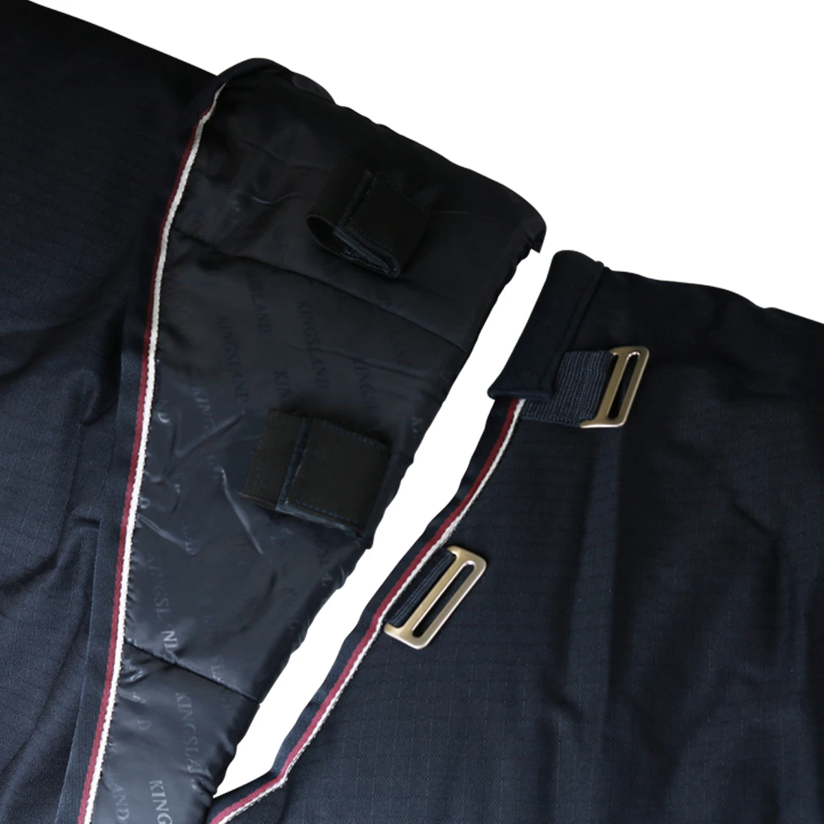 Deken Kingsland Classic Met Hals 400gr Donkerblauw 4 Deken Kingsland Classic Met Hals 400gr Donkerblauw - Afbeelding 2