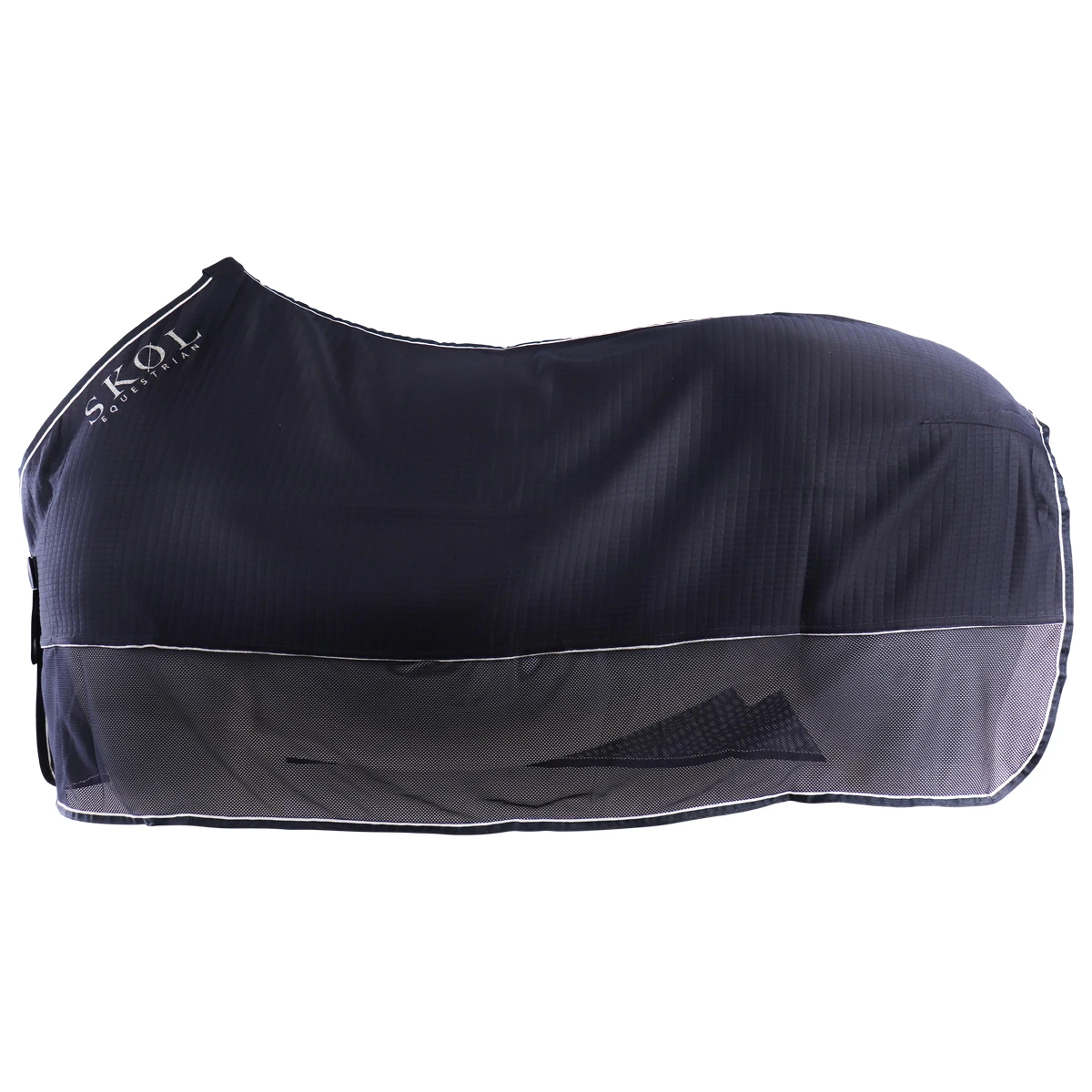 Deken SKØL Cooler Ebba Donkerblauw 3 Deken SKØL Cooler Ebba Donkerblauw