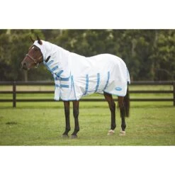 Eczeemdeken WeatherBeeta ComFiTec Sweet Itch Combo Wit-blauw -Paardenbenodigdheden Winkel eczeemdeken weatherbeeta comfitec sweet itch combo wit blauw 1500x1500 132927