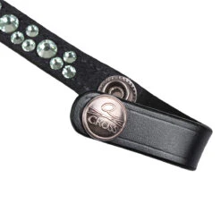 Frontriem QHP Eldorado Zwart-turquoise -Paardenbenodigdheden Winkel frontriem qhp eldorado zwart turquoise 1500x1500 130608