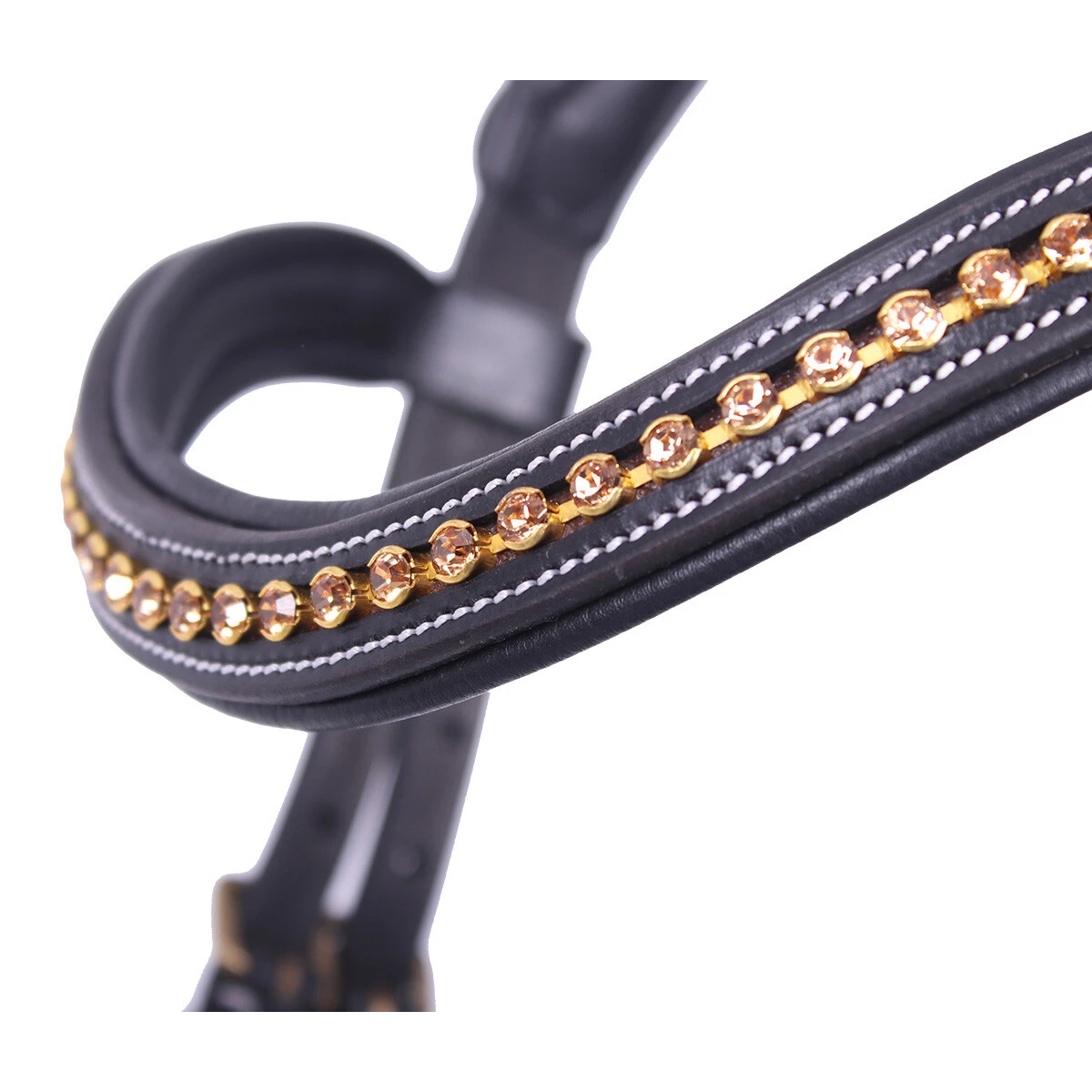 Hoofdstel QHP Devi Zwart 7 Hoofdstel QHP Devi Zwart - Afbeelding 5