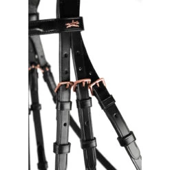 Hoofdstel Schockemöhle Stanford S Zwart-goud -Paardenbenodigdheden Winkel hoofdstel schockemohle stanford s zwart goud 1500x1500 118180