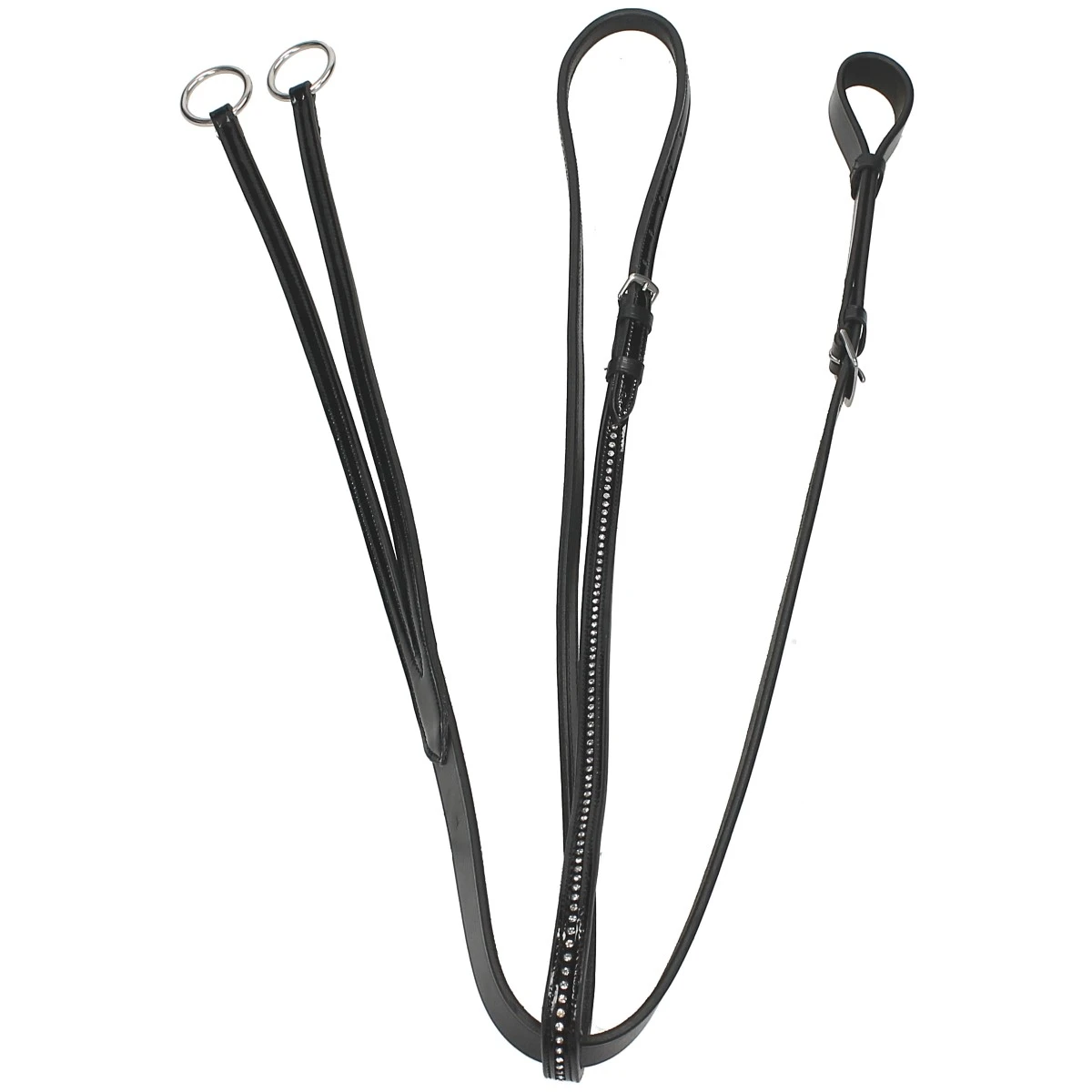 Martingaal Epplejeck Diamond Zwart 3 Martingaal Epplejeck Diamond Zwart