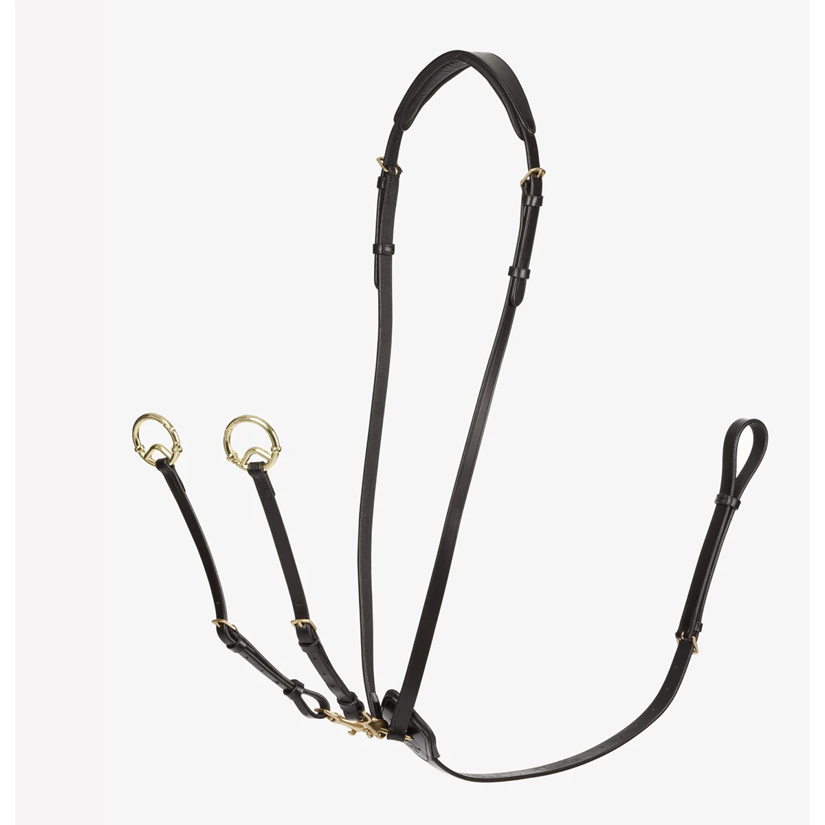 Martingaal LeMieux Kudos Running Bruin-goud 3 Martingaal LeMieux Kudos Running Bruin-goud