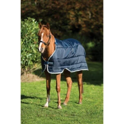 Onderdeken Horseware Pony Liner 200gr Donkerblauw-zilver -Paardenbenodigdheden Winkel onderdeken horseware pony liner 200gr donkerblauw zilver 1500x1500 133020