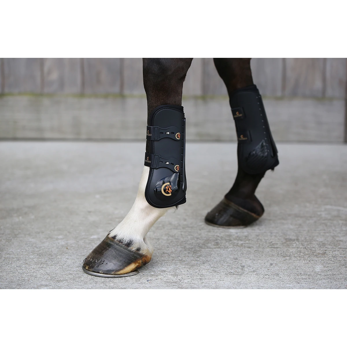 Peesbeschermers Kentucky Elastic Zwart 7 Peesbeschermers Kentucky Elastic Zwart - Afbeelding 5