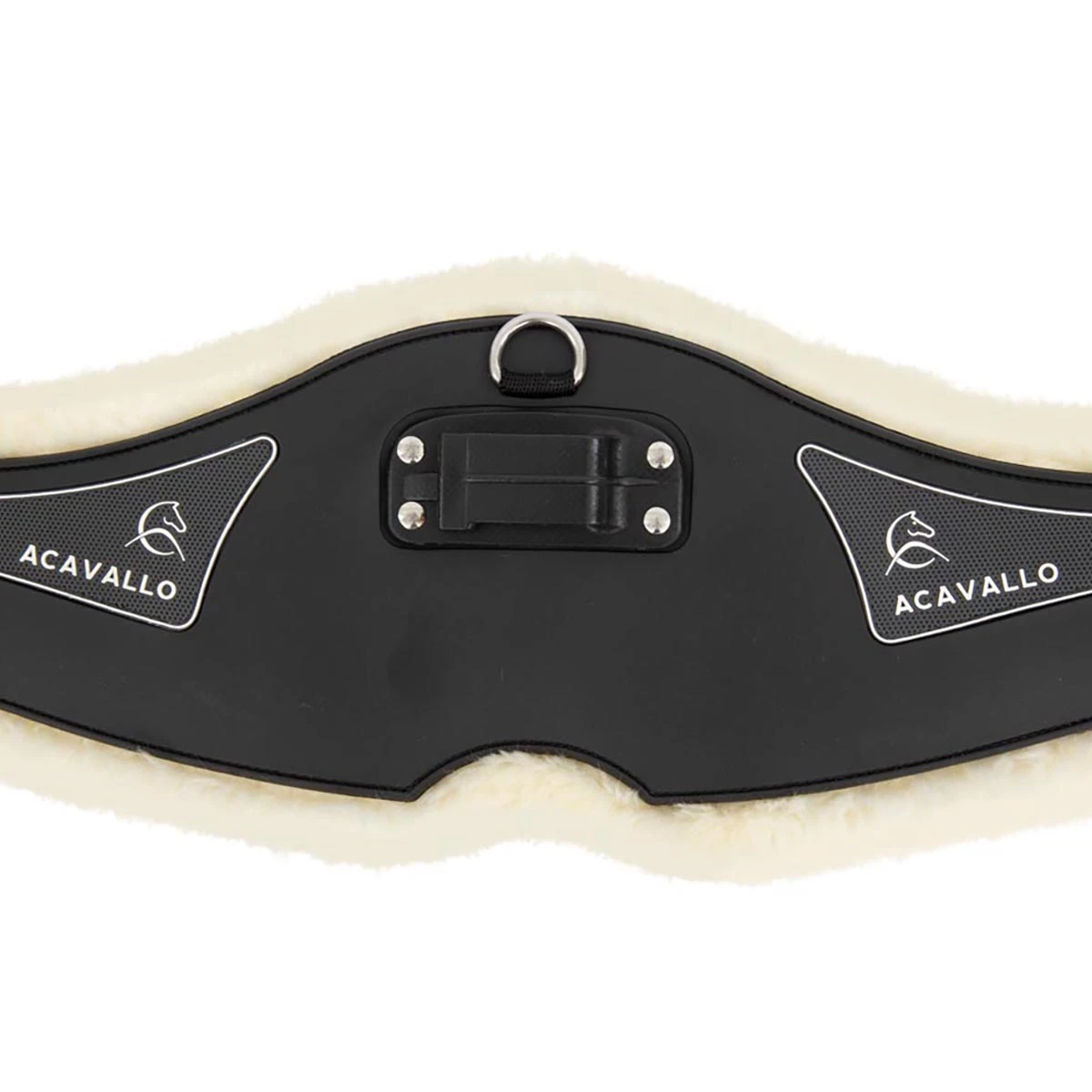 Singel ACavallo CAVAComfort Gel Eco-wol Zwart 4 Singel ACavallo CAVAComfort Gel Eco-wol Zwart - Afbeelding 2