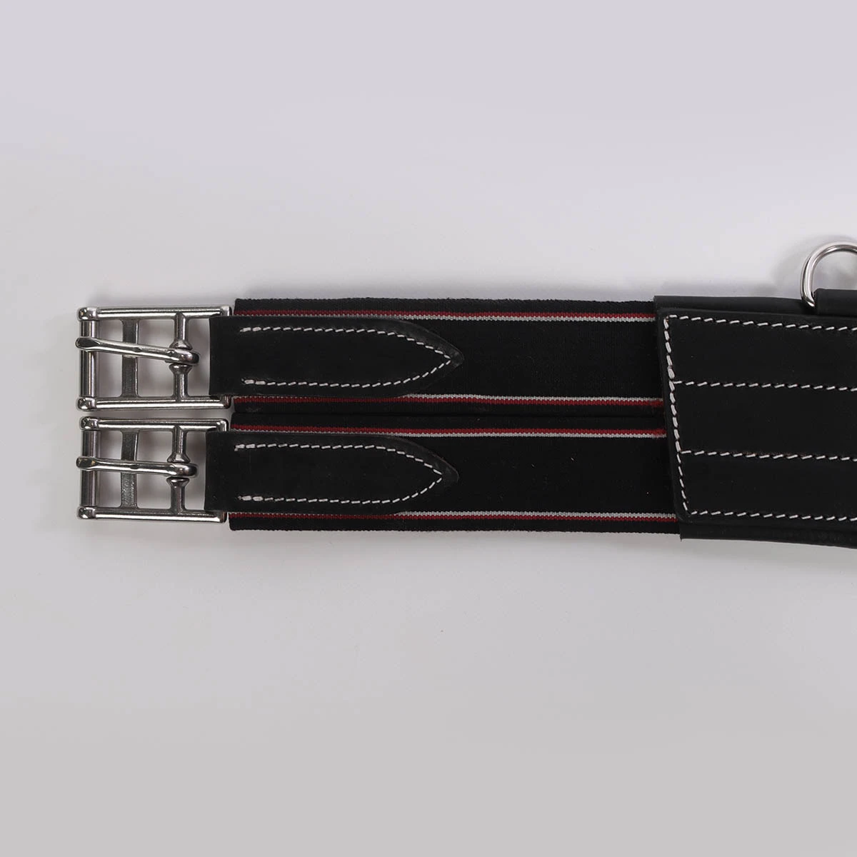 Singel Horsegear Met Buikflap Zwart 6 Singel Horsegear Met Buikflap Zwart - Afbeelding 4