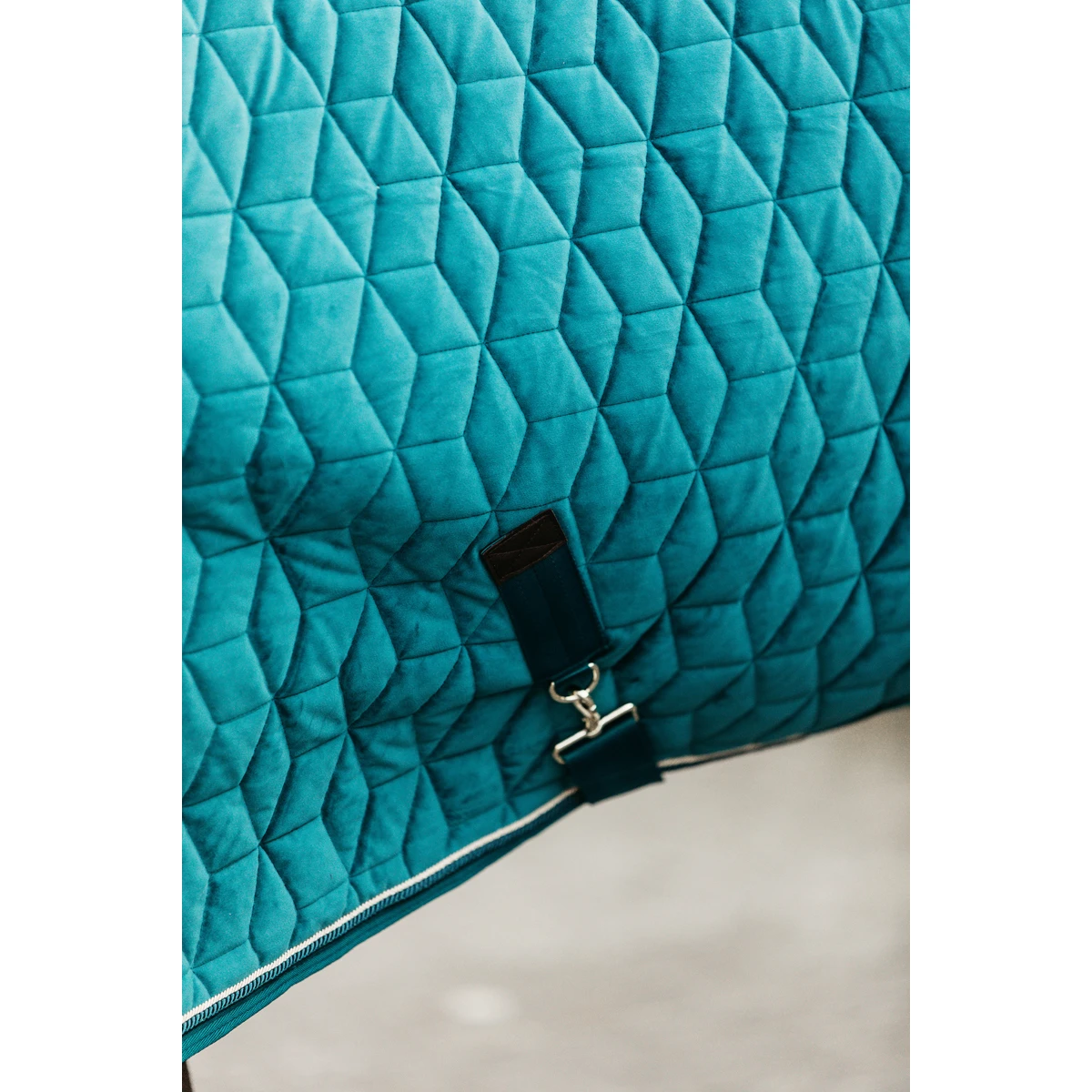 Staldeken Kentucky Velvet 160gr Groen 6 Staldeken Kentucky Velvet 160gr Groen - Afbeelding 4