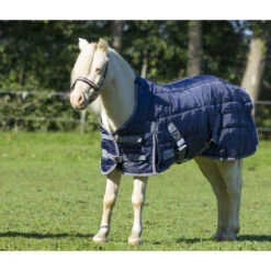 Staldeken QHP Falabella 200gr Donkerblauw -Paardenbenodigdheden Winkel staldeken qhp falabella 200gr donkerblauw 1500x1500 130853
