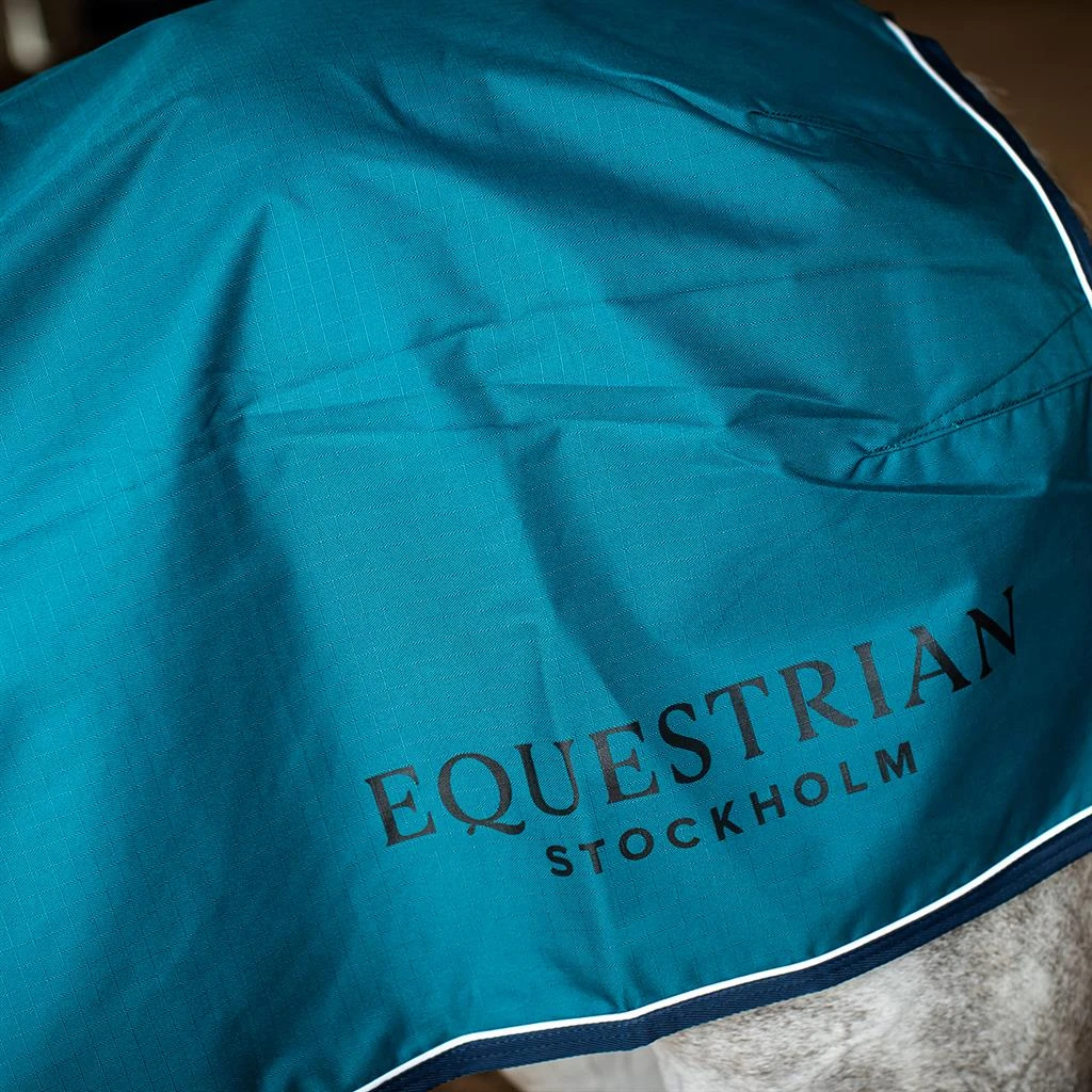 Uitrijdeken Equestrian Stockholm Aurora Blues Darkturquoise 6 Uitrijdeken Equestrian Stockholm Aurora Blues Darkturquoise - Afbeelding 4