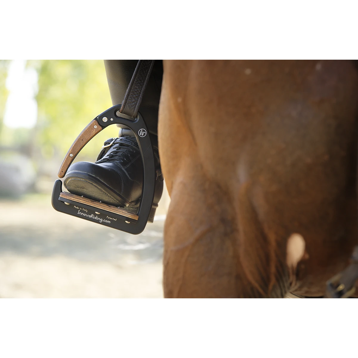 Veiligheidsbeugels Innova Riding Dynamic Black-brown 4 Veiligheidsbeugels Innova Riding Dynamic Black-brown - Afbeelding 2