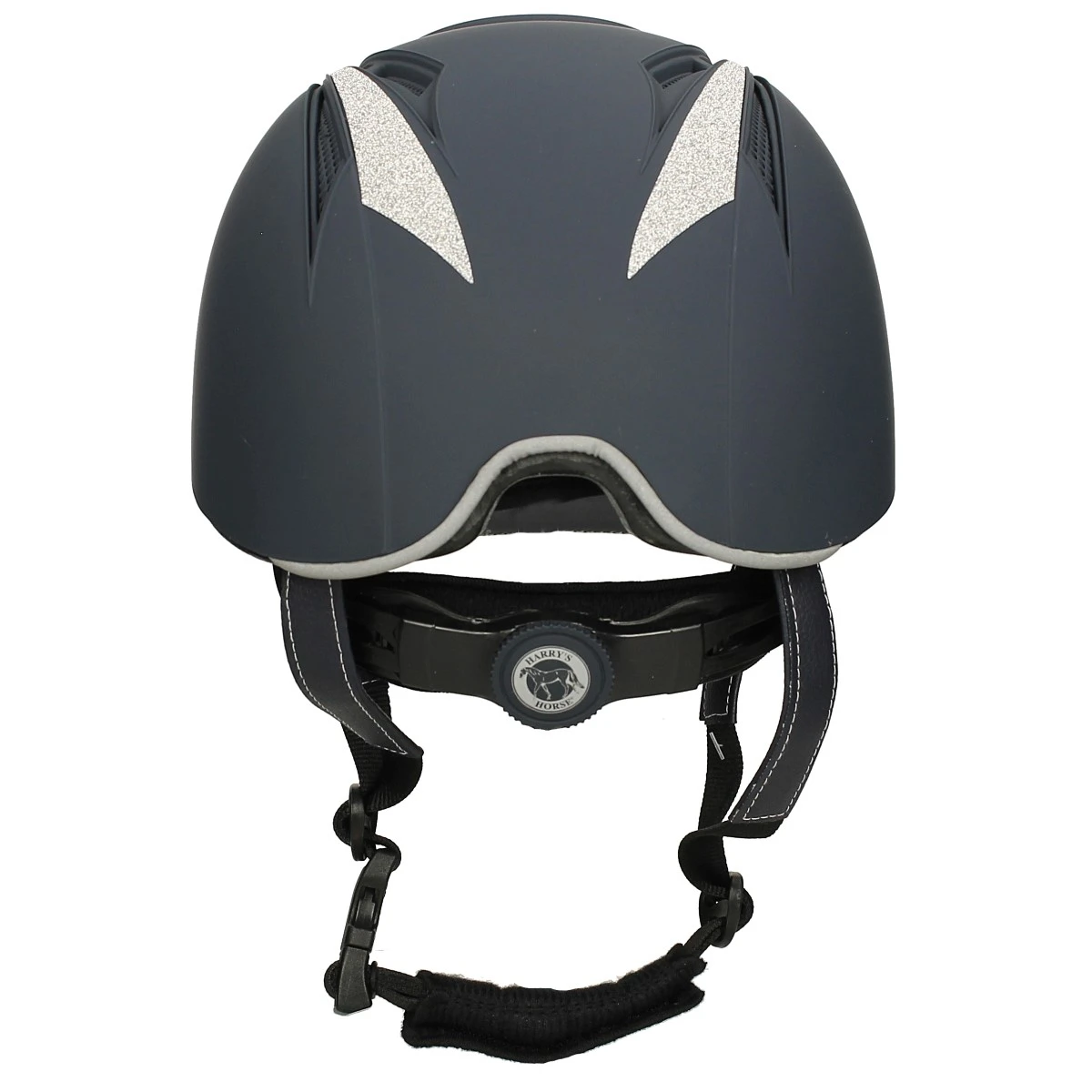Veiligheidshelm Harry's Horse Challenge Sparkl VG1 Donkerblauw 5 Veiligheidshelm Harry's Horse Challenge Sparkl VG1 Donkerblauw - Afbeelding 3