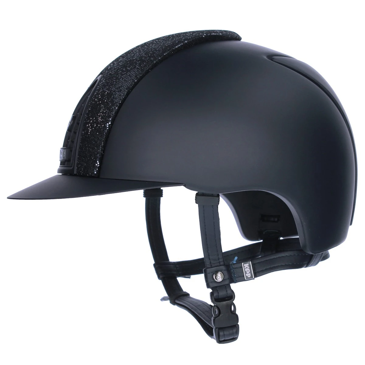 Veiligheidshelm KEP Italia Cromo Textile Glitter Front Blauw 3 Veiligheidshelm KEP Italia Cromo Textile Glitter Front Blauw