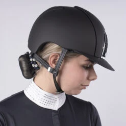 Veiligheidshelm KEP Italia Cromo Textile Zwart -Paardenbenodigdheden Winkel veiligheidshelm kep italia cromo textile zwart 1500x1500 100906