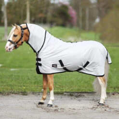 Vliegendeken Epplejeck Full Neck Zilver -Paardenbenodigdheden Winkel vliegendeken epplejeck full neck zilver 1500x1500 108607