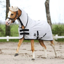 Vliegendeken Epplejeck Full Neck Zilver -Paardenbenodigdheden Winkel vliegendeken epplejeck full neck zilver 1500x1500 108608