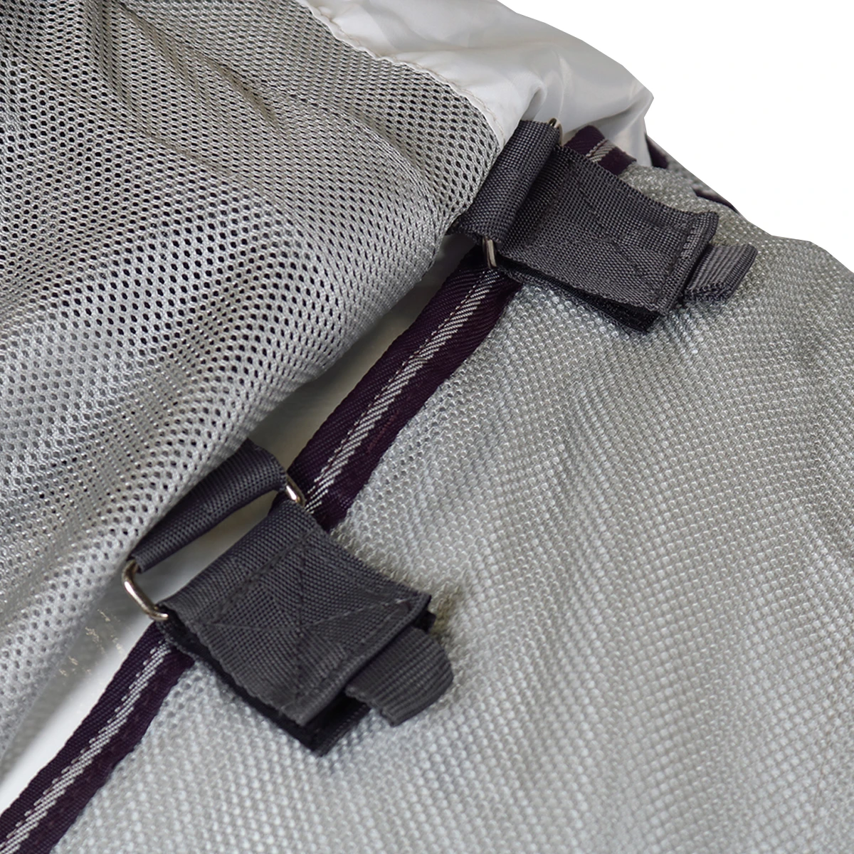 Vliegendeken Horseware Amigo Bug Buster Vamoose Grijs-paars 6 Vliegendeken Horseware Amigo Bug Buster Vamoose Grijs-paars - Afbeelding 4