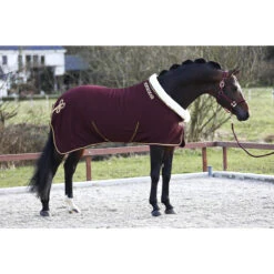 Zweetdeken Horsegear Lyx Donkerrood -Paardenbenodigdheden Winkel zweetdeken horsegear lyx donkerrood 1500x1500 120634