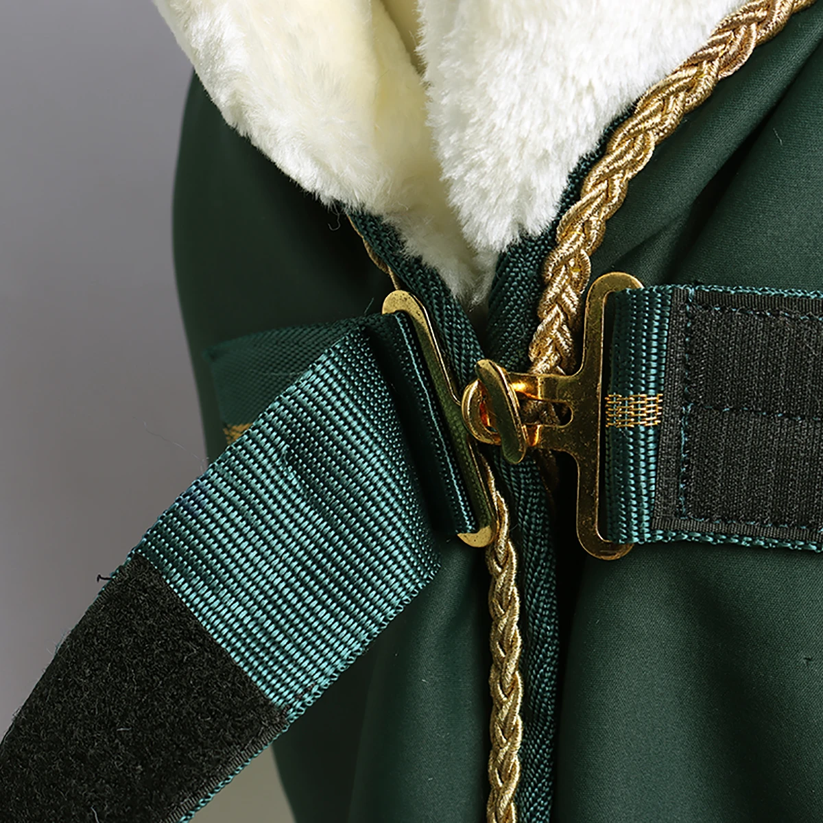 Zweetdeken Horsegear Lyx Mini Donkergroen 7 Zweetdeken Horsegear Lyx Mini Donkergroen - Afbeelding 5